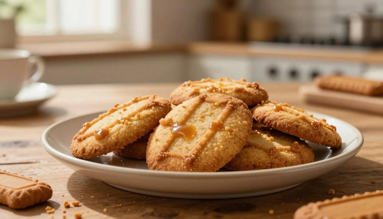 Delicious Homemade Biscoff Cookies