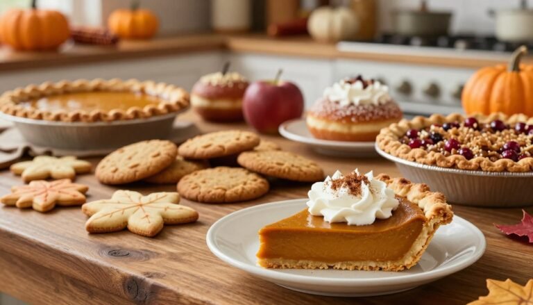 easy recipes for desserts for thanksgiving
