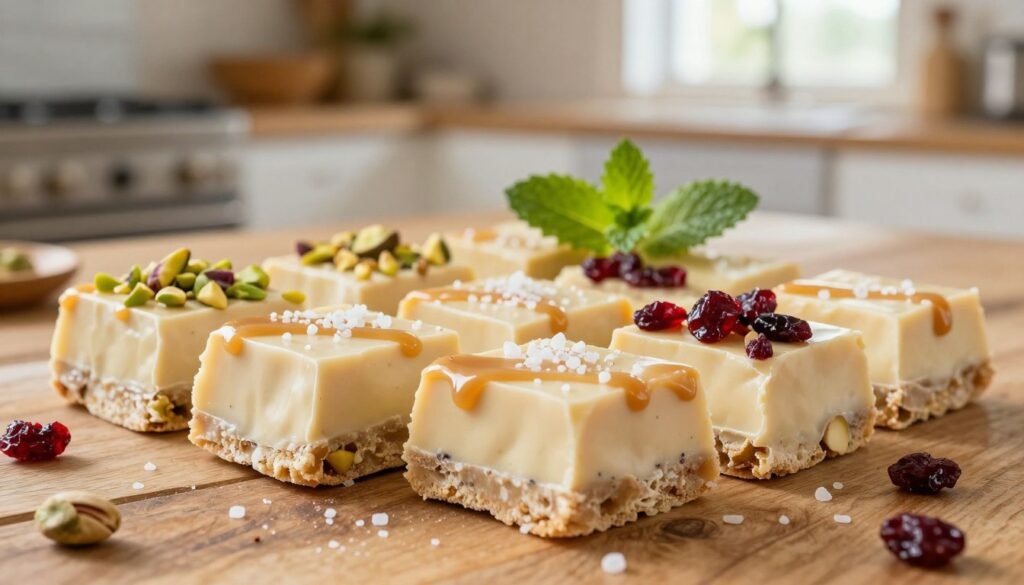 homemade white chocolate fudge